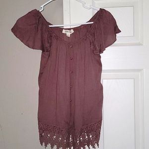 Ruffle and Lace shirt